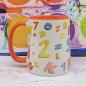 Preview: Tasse - Bunte Buchstaben rundum