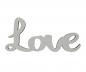 Preview: Schriftzug Love aus Holz in weiß
