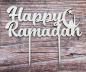 Preview: Tortenstecker Happy Ramadan aus Holz