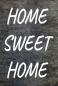 Preview: Dekoschild - HOME SWEET HOME