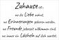 Preview: Dekoschild - Zuhause ist... wo die Liebe wohnt...