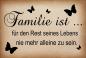 Preview: Dekoschild - Familie ist... + Schmetterlinge