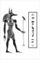 Preview: Dekoschild - Anubis Ägypten