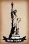 Preview: Dekoschild - New York Freiheitsstatue