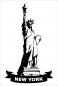 Preview: Dekoschild - New York Freiheitsstatue