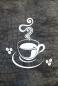 Preview: Dekoschild - Kaffee Tasse