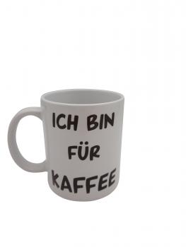 Tasse - Immer nur Corona... Ich bin für Kaffee