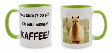 Tasse - Was guckst Du so? Ich will meinen Kaffee!