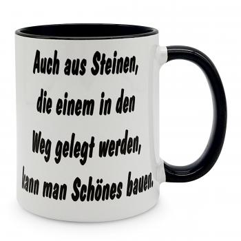 Tasse - Auch aus Steinen...