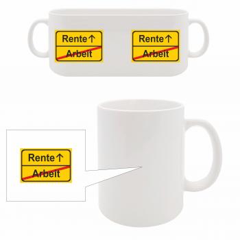 Tasse - Rente/Arbeit