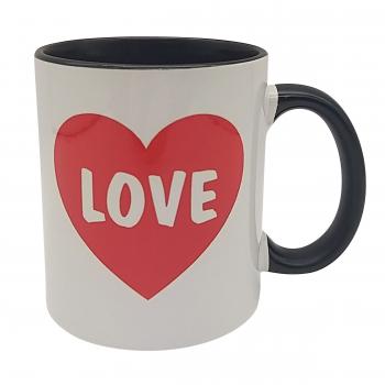 Tasse - Herz mit Love