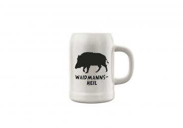 Bierkrug Jagd - Wildschwein- Waidmannsheil