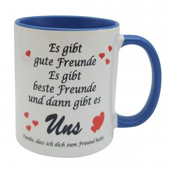 Tasse - Es gibt gute Freunde Freund