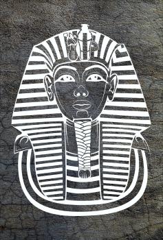 Dekoschild - Tutanchamun Ägypten