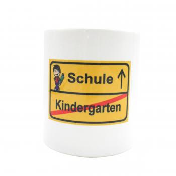 Spardose Schulanfang - Schild Schule/Kindergarten Junge