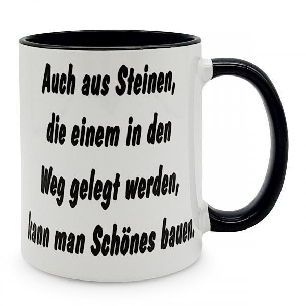 Tasse - Auch aus Steinen...