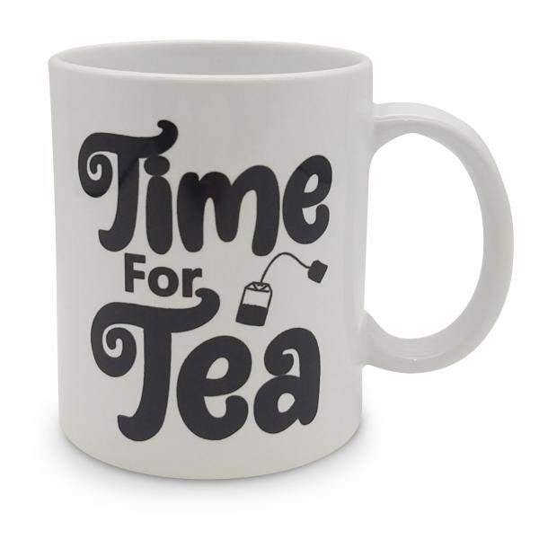 Tasse - Time For Tea mit Teebeutel