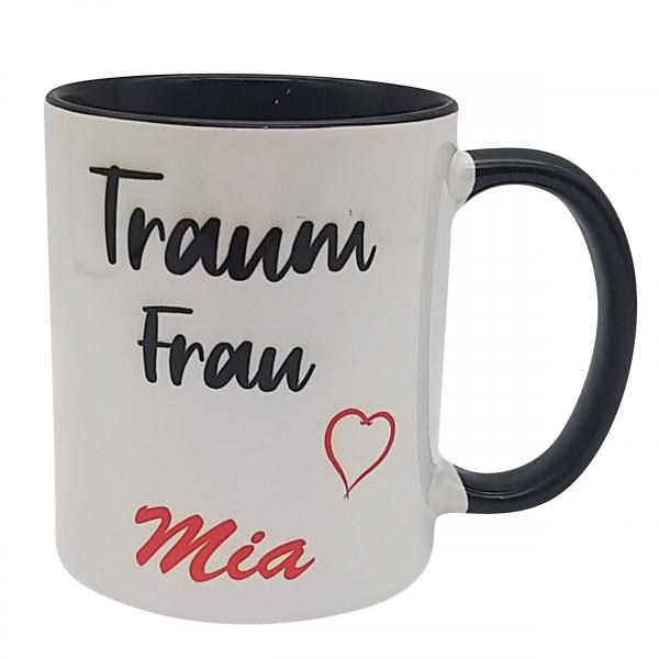 Tasse - Traumfrau + Wunschname