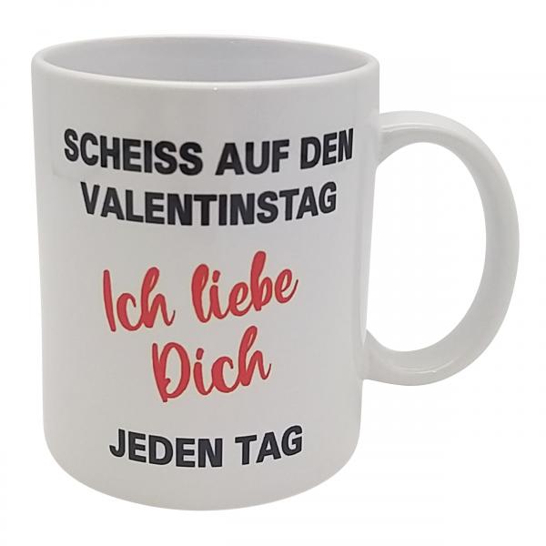 Tasse - Scheiß auf den Valentinstag