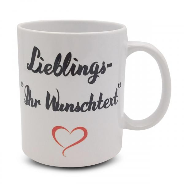 Tasse - Lieblings-Ihr Wunschtext