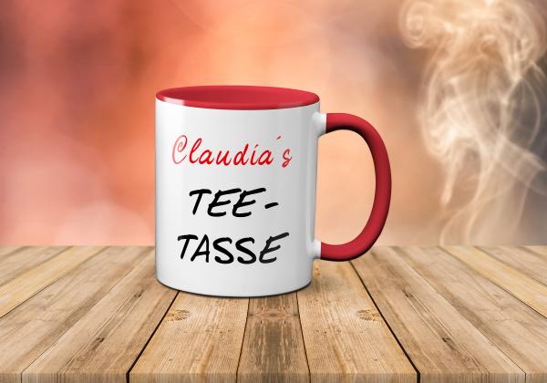 Tasse - Teetasse - Wunschname