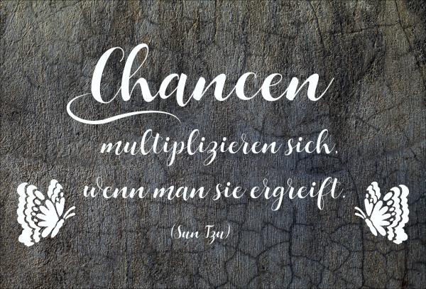 Dekoschild - Chancen (Sun Tzu)