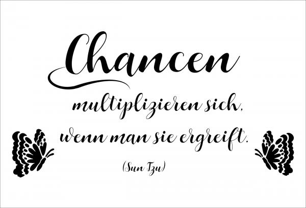 Dekoschild - Chancen (Sun Tzu)